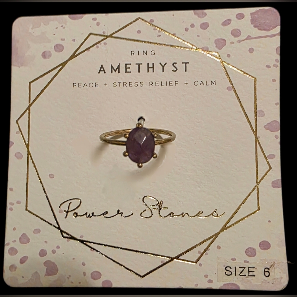 Amethyst Ring -